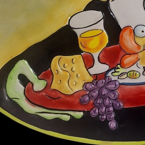 Farm Gourmet Green Frog Waiter Platter - Picture 10 of 11